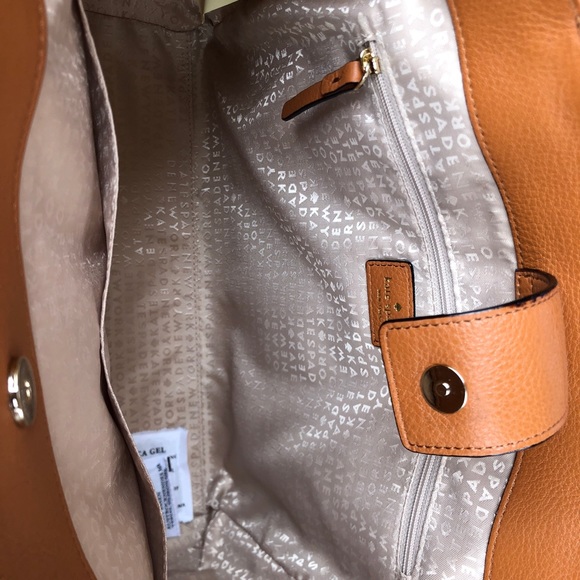 Kate Spade Flynn Meriwether Large Tote Bag tan - Picture 7 of 7